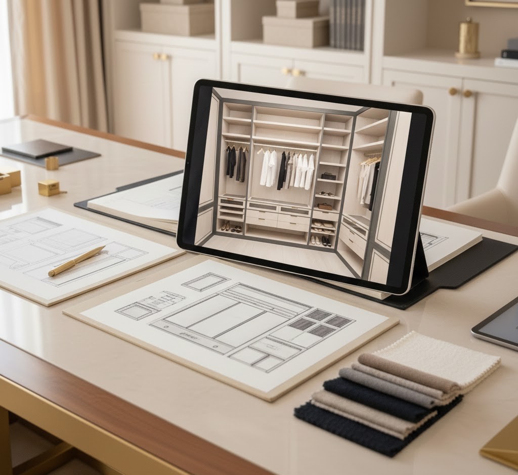 Custom wardrobe design service